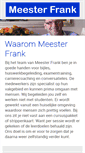 Mobile Screenshot of meester-frank.nl